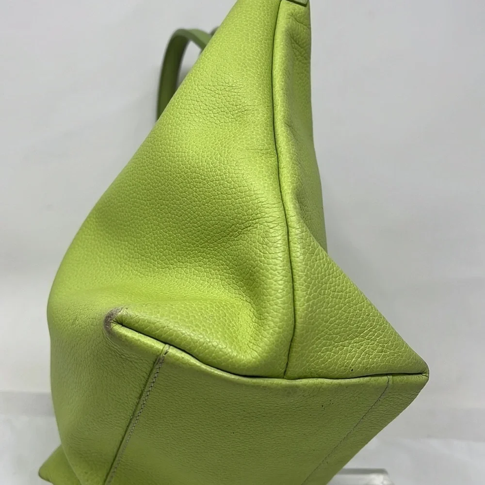 Longchamp Pebbled Leather Small Le Pliage Top Handle Zip Bag - Picture 7 of 13
